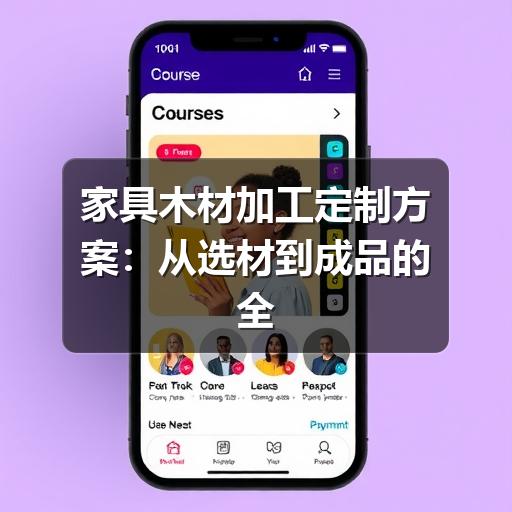 家具木材加工定制方案：从选材到成品的全程指南
