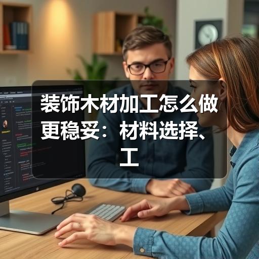 装饰木材加工怎么做更稳妥：材料选择、工艺流程与避坑要点